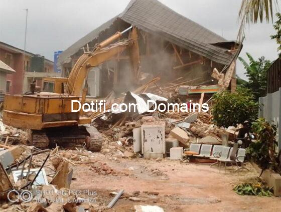 Bizman fumes as FHA, taskforce demolish N500m mansion in Festac