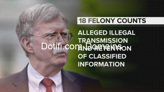 Former Trump Adviser John Bolton Indicted For Mishandling Classified Info