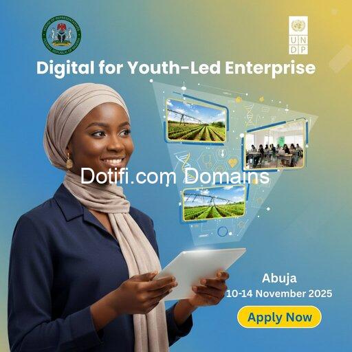UNDP Nigeria Digital for Youth-Led Enterprise Programme 2025 for Young Nigerian Innovators
